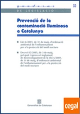 Prevenció de la contaminació lluminosa a Catalunya