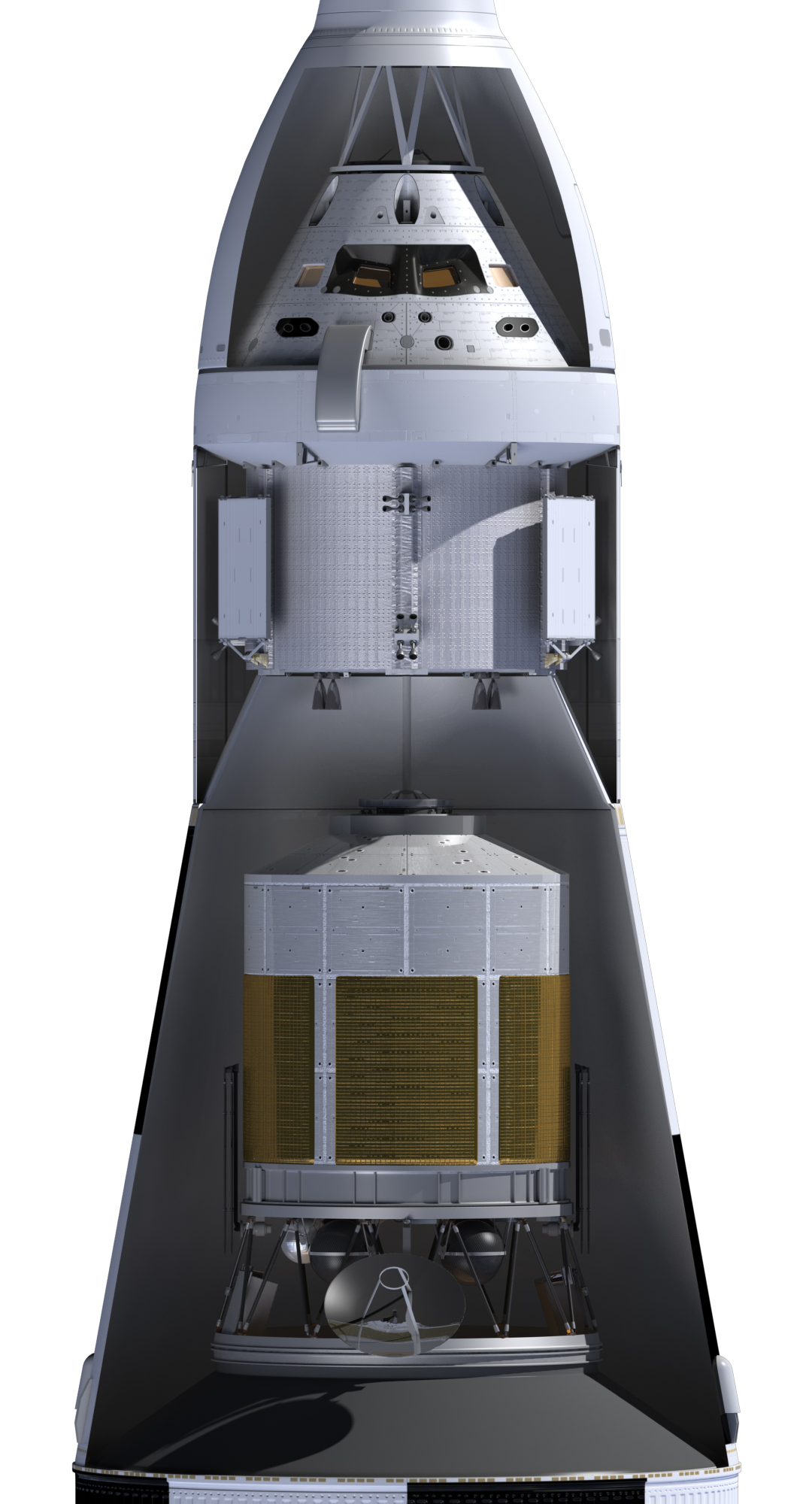 La NASA vuole modificare la EM-2 in un Flyby di Marte e Venere! SLS_MPLM_2k3