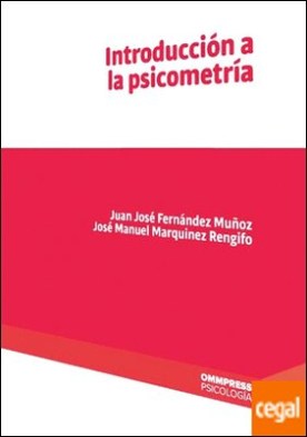 INTRODUCCIÓN A LA PSICOMETRÍA