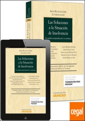 Las soluciones a la situación de insolvencia (Papel + e-book) . Un análisis jurisprudencial y económico