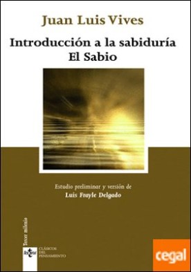 Introducción a la sabiduría. El sabio