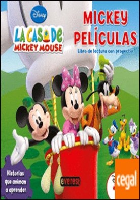 La casa de Mickey mouse. Mickey películas. Libro de Lectura con proyector . Historias que animan a aprender