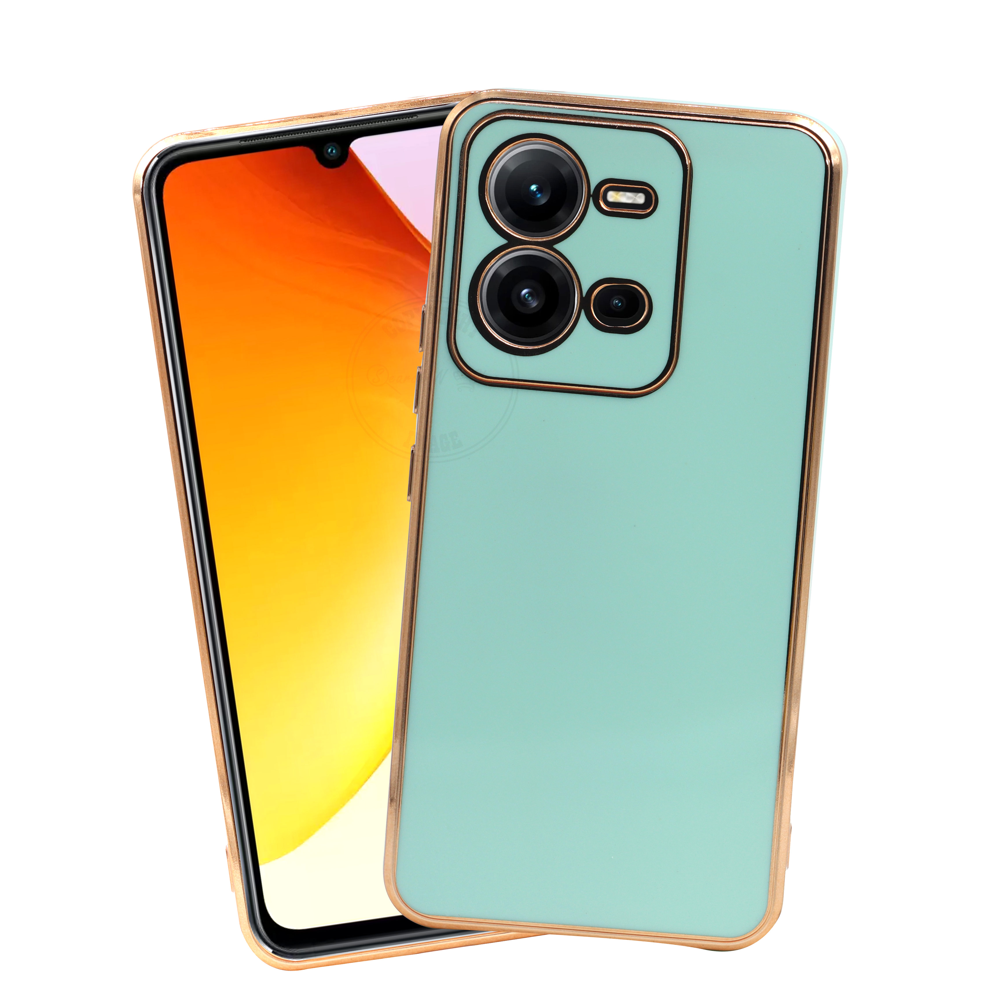 Vivo V25 5G - 6D Chrome Mobile Back Cover