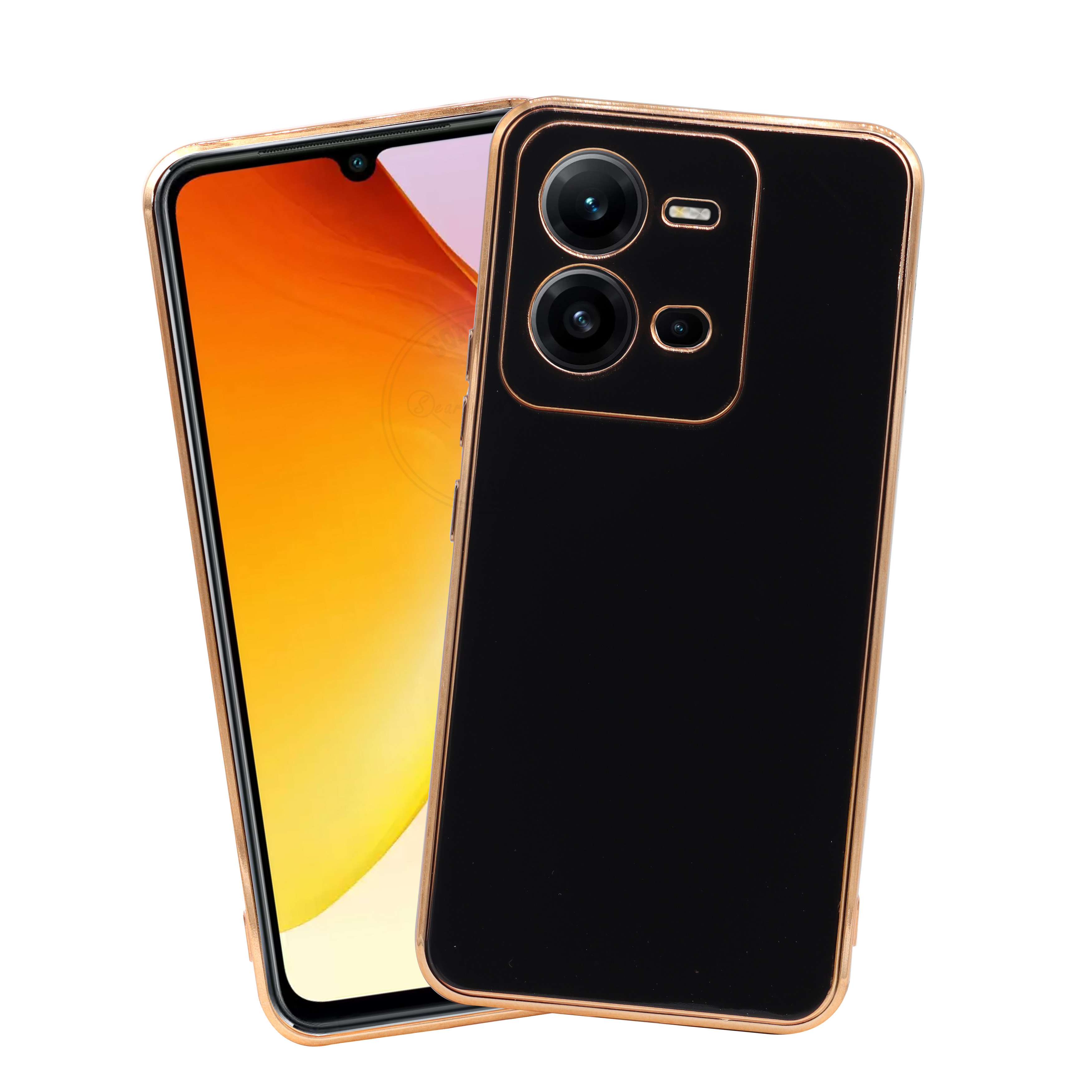 Vivo V25 5G - 6D Chrome Mobile Back Cover